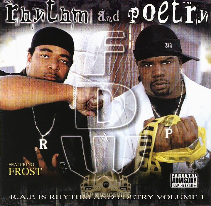 Rhythm And Poetry R.A.P. Is Rhythm And Poetry Volume 1 CD Rap